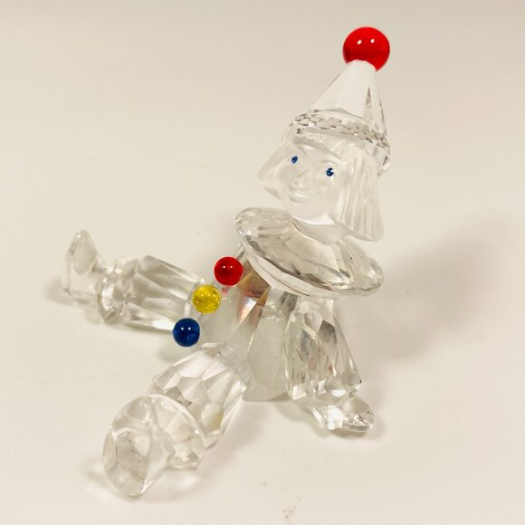 Swarovski Crystal Figurine PUPPET CLOWN 7550 003 with CoA and Box Mint - Picture 7 of 9